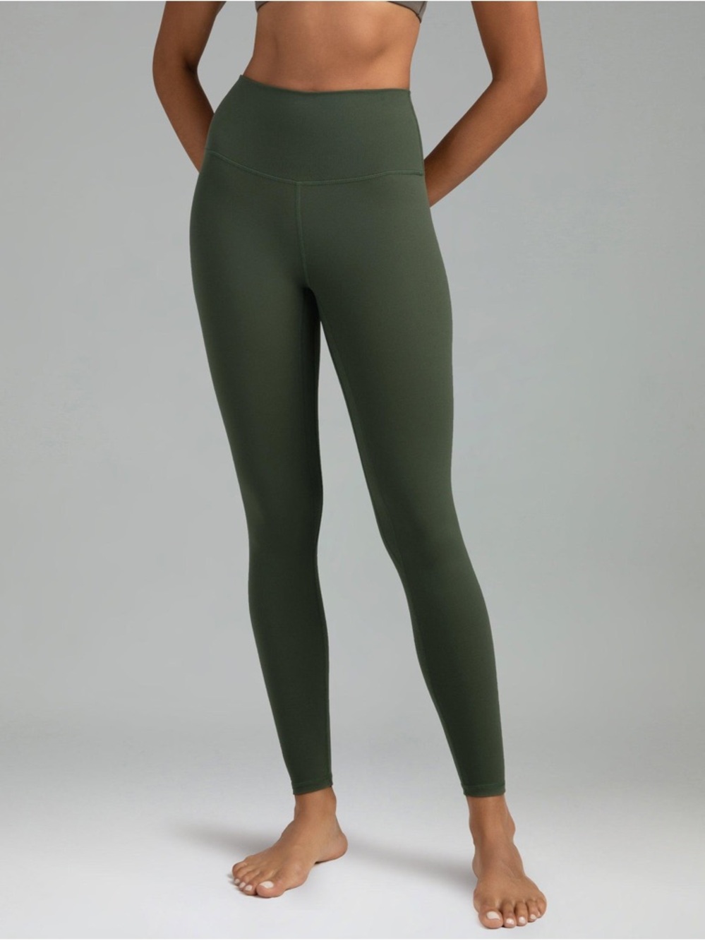 PINK Victoria's Secret Olive High-Rise Leggings